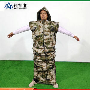 ถุงนอนสีเขียวแบบทหารใช้ในการปฏิบัติหน้าที่ถุงนอนตั้งแคมป์กลางแจ้ง - Product Image 6