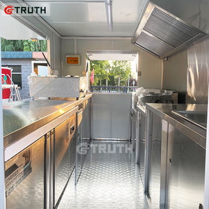 Truth High Quality Street Mobile Bar BBQ Food Truck Cart Travel Camping Camper Hot Dog <span class=keywords><strong>Burger</strong></span> Trailer Van Coffee Food Trailer - Product Image 6