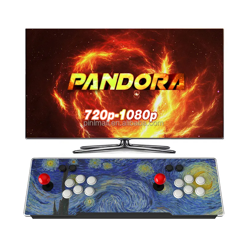 Hot Selling Arcade Machine Muntautomaat Retro Classic Game Pandora Game Box Arcade Voor Home Bartop Arcade