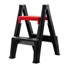 Multi-funzionale in plastica portatile leggero pieghevole scala con due gradini per autolavaggio <span class=keywords><strong>e</strong></span> <span class=keywords><strong>auto</strong></span> lucidare la scala - Product Image 1