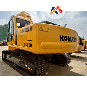 Excavatrice sur chenilles importée du Japon Komatsu PC200-8/PC200-6 Haute qualité PC200-7 Pompe hydraulique 20 tonnes Emballage d'origine - Product Image 1