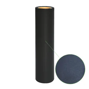 Rolo spunlace de carvão de bambu preto rolos de tecido não tecido