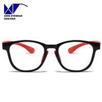 Monture de prescription carrée sur mesure OEM en TPEE et TR90, anti-lumière bleue, pour enfants et adolescents, taille 46-16-125 – Usine d'optique