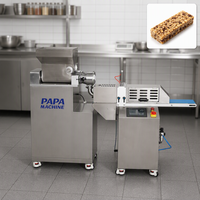 Machine à former des barres protéinées / Ligne de production de barres énergétiques au chocolat / Machine à extruder pour former des barres protéinées