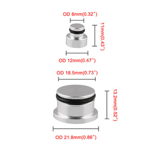 Lembo a spirale del collettore di aspirazione in alluminio per <span class=keywords><strong>Alfa</strong></span> Romeo 1.9 JTD <span class=keywords><strong>JTDM</strong></span>, Fiat, vausala, motori Saab-Set di 5 con O-ring in gomma - Product Image 5