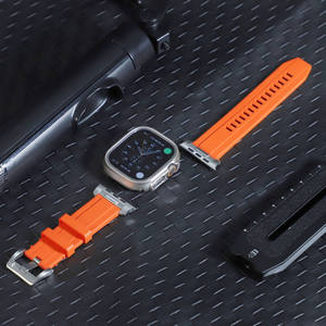 Correa de Reloj de Silicona al por Mayor de Fábrica para Apple Watch S10 11 46mm Ultra 49mm SE 44mm, Correa Deportiva con Hebilla de Acero Inoxidable - Product Image 3