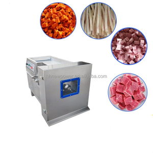 เครื่องหั่นเนื้อวัวแช่แข็งขนาด 500 กก./ชม. เครื่องทำเนื้ออกไก่หั่นเต๋า ราคาดี - Product Image 2