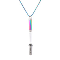 Collier de Résistance Respiratoire avec Filtre en Coton Intégré pour Yoga, Méditation, Aromathérapie, Soulagement du Stress et Pleine Conscience