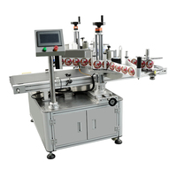 Machine d'étiquetage automatique électrique double face à écran tactile pour bouteilles, bocaux, boîtes, produits alimentaires, pharmaceutiques, cosmétiques, emballages e-commerce