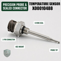 Capteur de température X00010488 DIN72585 2-POL CODE1 Sonde de température d'huile et de liquide de refroidissement pour groupe électrogène marin diesel MTU