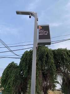 Đèn Đường Thông Minh Bên Đường Cột Màn Hình Video Chống Thấm Nước Đơn Đôi Đứng Đèn Đường Cực Ngoài Trời Hiển Thị <span class=keywords><strong>Led</strong></span> - Product Image 5