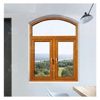 Diseño Gráfico de Ventanas de Madera de Teca, Ventanas de Madera Revestidas, Ventana de Madera con Apertura Exterior