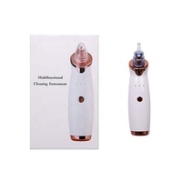 Aspirateur Électrique Points Noirs, Nettoyant de Pores par Aspiration, Instrument Noir pour l'Élimination des Comédons du Visage