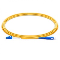Cordon de brassage à fibre optique monomode Skylynn SC LC Simplex 9/125 OS2 G657A1 LSZH Jaune à faible perte d'insertion 1310/1550nm FTTH