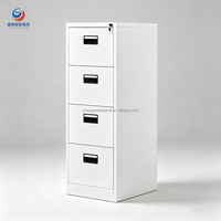 Armoire de classement verticale ignifuge avec revêtement résistant à la chaleur, protection sécurisée des données, rangement de bureau