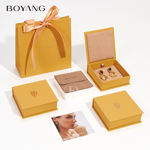 Biểu Tượng Tùy Chỉnh In Mới Thiết Kế Cuốn Sách Hình Giấy Bông Tai Vòng Cổ Hộp Đồ Trang Sức Bao Bì - Product Image 6