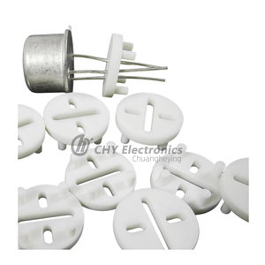 Entretoise isolante en plastique pour support de montage de transistors TO-5 TO-05 sur circuit imprimé - Product Image 1