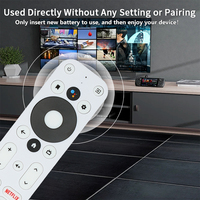 Télécommande vocale pour ONN Android FHD 4K UHD Streaming Stick TV Box 100024646 100026240 Contrôleur de remplacement avec YouTube