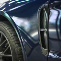 Kit de carrosserie en fibre de carbone sèche de haute qualité garnitures de garde-boue avant pour voitures Porsche 971 Panamera/E-Hybrid/GTS/Turbo 2017-2023