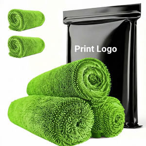 Asciugamano in Microfibra Personalizzato Super Assorbente a Trama Intrecciata, Asciugatura Rapida, Spessore 800g, 60x90cm, per Dettagli <span class=keywords><strong>Auto</strong></span> - Product Image 1