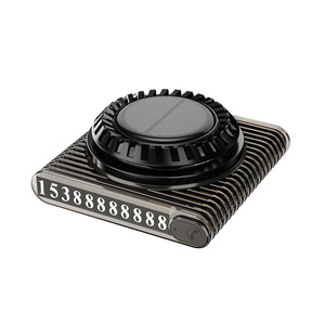 <span class=keywords><strong>Diffuseur</strong></span> d'arômes pour voiture Q66, rotation de turbine, dispersion de parfum, machine de purification d'air à énergie solaire avec <span class=keywords><strong>plaque</strong></span> d'immatriculation - Product Image 1