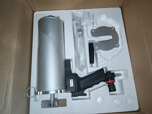 <span class=keywords><strong>Pistolet</strong></span> à colle AB en aluminium pour baril de 400 ml, outil de pulvérisation 2:1, <span class=keywords><strong>pistolet</strong></span> à pulvérisation pneumatique, <span class=keywords><strong>pistolet</strong></span> à calfeutrage à deux composants avec compresseur d'air - Product Image 2