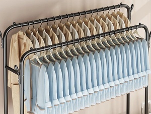 Tendedero de ropa de <span class=keywords><strong>metal</strong></span> para el hogar, tendedero de ropa para el suelo, tendedero de ropa simple para interiores - Product Image 4