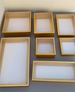 IMEE in Stock Luxury Christmas <strong>Red</strong> Gold White Fancy Strawberry Chocolate Candy Sweet <strong>Box</strong> with Clear Lid Valentine's Day Gift <strong>Box</strong> - Product Image 4