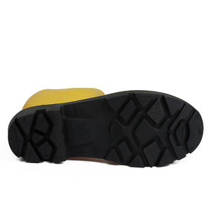 Bottes de pluie en PVC chaussures de travail de sécurité à bout en acier imperméables anti-dérapant résistant aux alcalis acides à l'huile pour la construction industrielle - Product Image 5