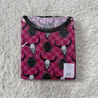 Ensemble short et haut en tissu tricoté respirant en bambou à imprimé mignon pour bébé fille, tenue d'été, vêtements pour nourrissons fabriqués sur mesure OEM