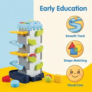 Giocattoli Educativi Dowellin 4 in <span class=keywords><strong>1</strong></span>, Torre di Palline con Musica e Luci, <span class=keywords><strong>Giocattolo</strong></span> Musicale per Bambini e Neonati - Product Image 6