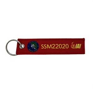 Cordón para Azafata, Etiqueta de Equipaje Personalizada, Parche Bordado de Poliéster, Llavero para Tripulación de Aerolíneas, Regalo de Viaje - Product Image 3