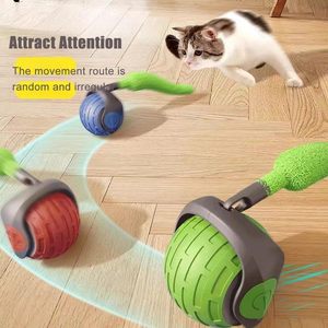 Factory Interactive Cat <b>Ball</b> Toys 360 Smart Self Fast Rolling Cat Toy Speedy Tail 2.0 Automatic Moving Peppy <b>Dog</b> Pet <b>Ball</b> Toys - Product Image 5