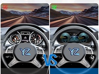Panel Instrumen Digital LCD YZ untuk Mercedes-Benz ML/GL/GLE/GLS, Speedometer, Interior Mobil, Carplay