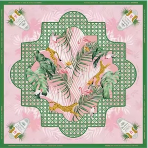 Tapete de Mahjong Personalizado con Estampado de Leopardo Tropical, Lujoso, Antideslizante e Impermeable, Apto para el Hogar y Juegos - Product Image 1