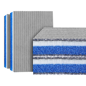 Skynuo 8D 사용자 정의 플라스틱 수족관 필터 스폰지 8 층 연못 스키머 어항 용 사각 모양 액세서리 주방 다이닝 용 - Product Image 1