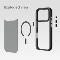 Étui de téléphone magnétique mat testé contre les chutes 3M pour iPhone 18 Pro Max avec pare-chocs en TPE pour une protection robuste