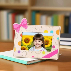 Thiết Kế Hiện Đại Gỗ dang dở Khung Ảnh Trẻ Em Mẫu Giáo Tự Làm Mô Hình Thẳng Đứng Gỗ Trắng Thủ Công Mỹ Nghệ Hộp Gỗ Tường Dấu Hiệu - Product Image 1