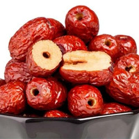 Dattes rouges séchées naturelles entières ou en tranches, sans additifs, de haute qualité, grandes dattes jujubes, pour thé, dessert ou collation, directement de l'usine