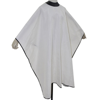 Cape de coiffure imperméable camouflage pour coupe de cheveux, tablier de barbier, robe de coiffeur