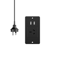 Multiprise encastrée de petite taille pour bureau, prise de courant encastrée pour conférence avec ports USB-A et USB-C, mobilier de bureau