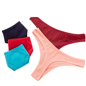 Groothandel Plus-Size Dames Katoenen Slipje Dames Katoen <span class=keywords><strong>Thong</strong></span> Ademend Slipje Laagbouw Ondergoed 3xl - Product Image 2
