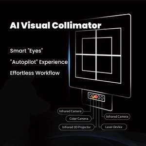Système d'imagerie radiologique numérique dynamique vétérinaire certifié CE, appareil de radiographie numérique pour animaux de compagnie, fonctionnement facile, bonne qualité, appareil de radiographie - Product Image 6
