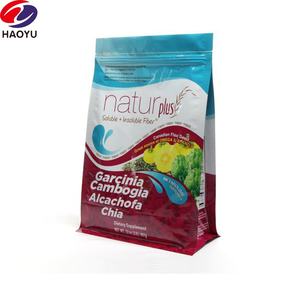 Bolsa de sellado cuádruple, fuelle lateral, cierre de cremallera inferior cuadrada, bolsas de plástico transparente para sal de roca - Product Image 6