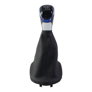 Vente directe d'usine de pommeau de levier de vitesse avec cache-poussière cercle rouge pour <span class=keywords><strong>VW</strong></span> <span class=keywords><strong>Caddy</strong></span> I1 2 MK2 2004-2009 <span class=keywords><strong>VW</strong></span> Touran 2003-2010T - Product Image 4