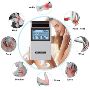 <span class=keywords><strong>Unit</strong></span> Stimulasi Otot <span class=keywords><strong>TENS</strong></span> EMS Dual Channel Canggih 30 Intensitas Elektroterapi Pemijat Pengurang Nyeri Pemulihan FM-B2501 - Product Image 3