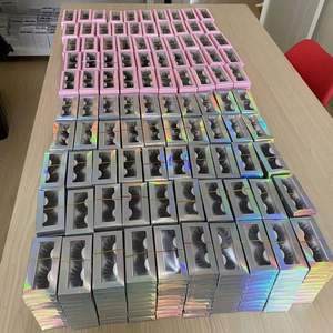 新款 DD 条状俄罗斯卷睫毛 私人 3D 人造水貂毛睫毛 网上购物 免运费 - Product Image 5