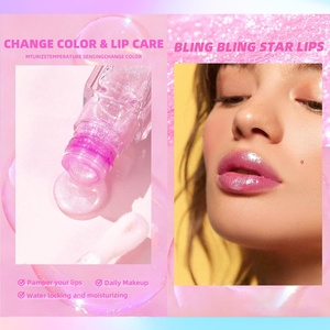 Brillo Labial Transparente en Tubo, Etiqueta Privada, Cosméticos Veganos Personalizados, Hidratante, Brillante, Cambia de Color, Brillo Labial Brillante - Product Image 3