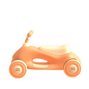 Factory wholesale children four wheel anti-roll scooter exercise baby ride toy car pedal walker high quality cheap price