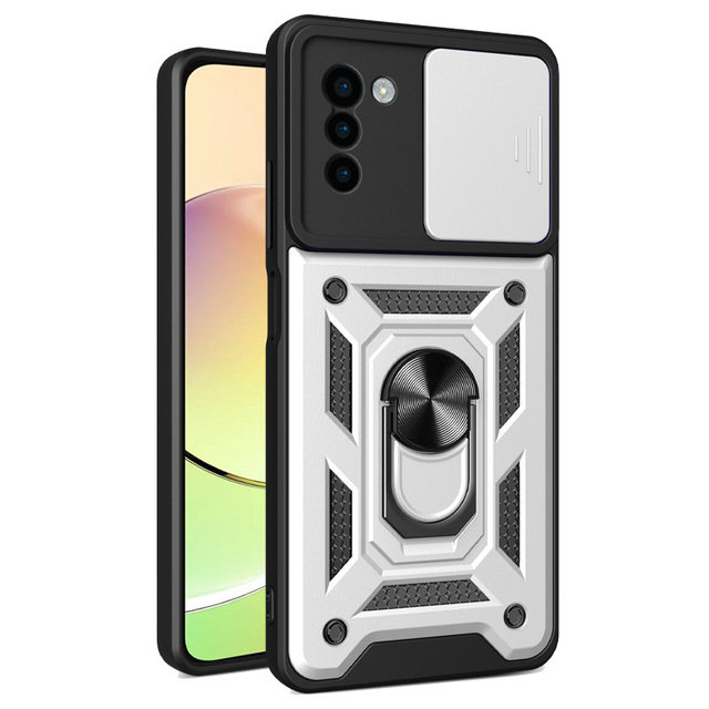 Slide Camera Protection Armor Phone Case for Nokia G400 X100 G22 G21 G11 G20 G10 C10 C20 C30 Holder Stand Back Cover
